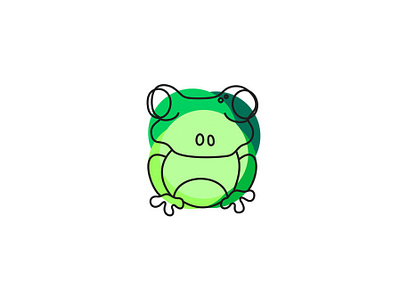 Frog Art colors energy frog froggy happiness positivity simple urban art