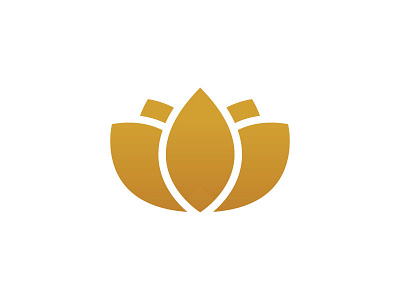 Lotus Logo | Thought Process & Exploration clarity design flower flower crown flower logo gold gradient graphic design icon logo logo design logo designer lotus lotus flower meditate meditation mindfulness symbol yellow