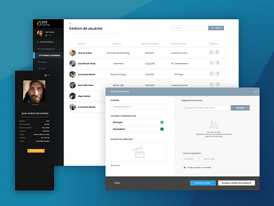 Management backoffice backoffice files management system modal product ui user ux