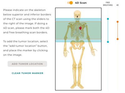 Set CT Scan Borders cancer ct scan form healthcare material