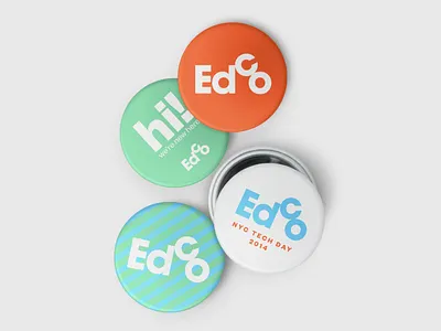 Edco Branded Buttons branding buttons design logo logotype