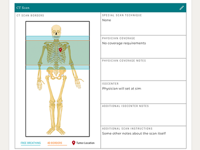 CT Scan Order cancer form
