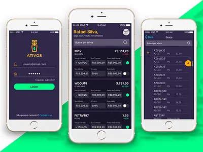 Stock Exchange Assets - App app ios money stock exchange