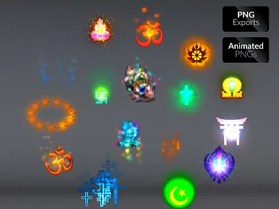 DIVINE FX VOL.01 divine effects energy fx games effects magic magical fx mobile games particles religion
