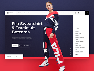 Conceptual Store Design application brand clothing colour concept design ecommerce fashion fashionstore landingpage menu model product sitebar sketchapp store typography user experience user inteface webdesign