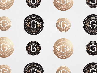 Grebac pt.2 badge custom letter foil identity logo seal stamp