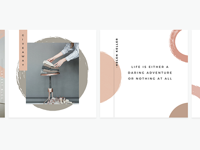 Instagram Bundle #2 graphic design instagram templates social media templates