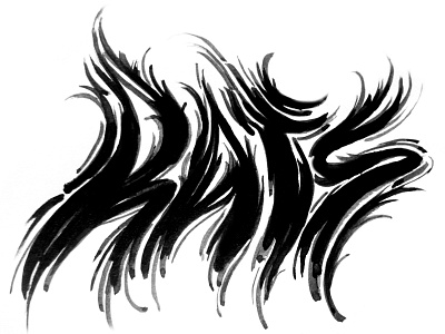 Rats calligraphy graphicdesign lettering logodesign