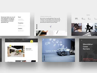 Wecause agency designstudio desktop interface interface design minimal ui ux ux design webdesign website