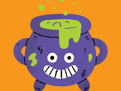 Cauldron cauldron design halloween illustration pack photoshop project series sticker