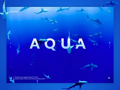 Aqua - Landing page Website branding conception design dribbble dribbble best shot landing page landingpage design mock up patterns premium ui visualdesign visuals website