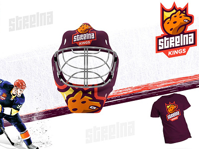 Strelna Kings Logo Presentation branding design illustration logo vector
