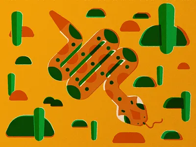 Snaketober illustration inktober snake