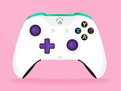 Xbox Controller Illustration brand design icon illustration illustrator logo vector vector based vector illustration xbox