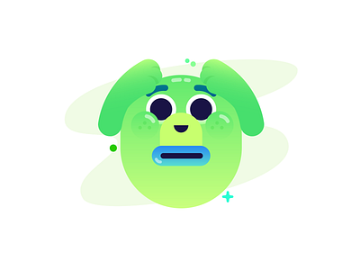 Hear no evil art bear character color dribbble flat flatdesign hear illustration vector