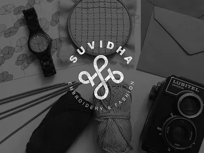 Fashion Logo brand and identity branding embroidery fashion graphic design logo logo design minimal retro