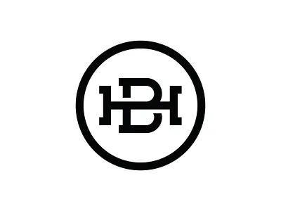 BH Monogram bh bh logo bh monogram branding design identity logo monogram monogram bh monogram logo