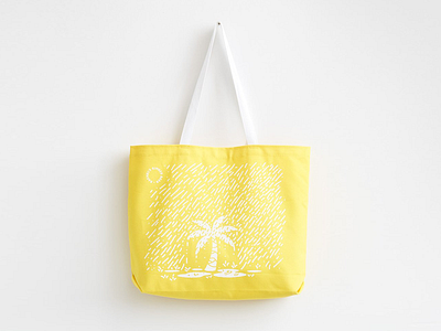 Partly Cloudy rain seattle sun tote tropical