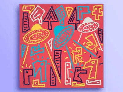 Alienz alien aliens alienz illustration ipad ivi topp