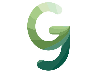 G alphabet branding design green illustration lettering logo typography