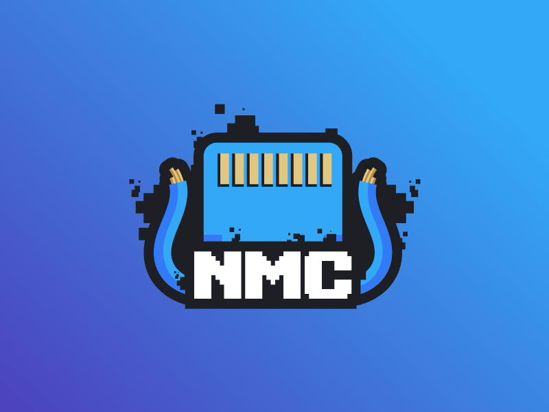 NMC adobe branding client design esports identity illustration kenvelo logo mascot pre made sports ui vector
