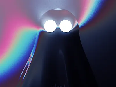 Ghost c4d cinema4d photoshop ps