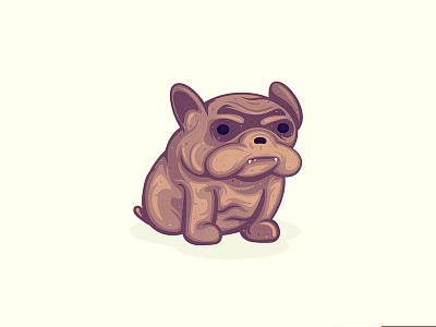 Lil Frenchie 3 dog french bulldog frencie illustration pets