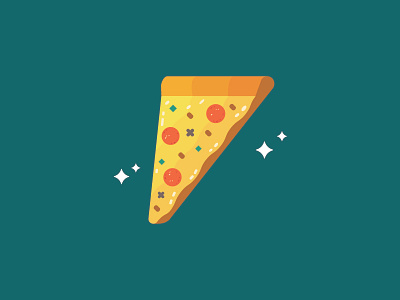 Pizza food pepperoni pizza vector