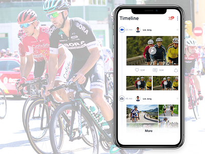 Timeline adobe xd app concept design fitbit fitness app interaction design ios mobile app mobile app design timeline tracking ui user center design user experience design user interface design ux