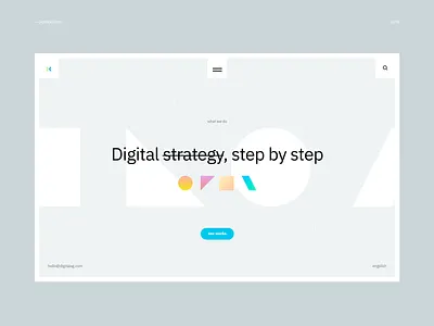 WebAgency agency digital dribbbleshot interface marketing typography ui userexperiance ux web webdesign