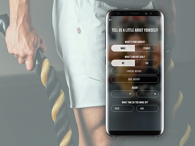 Profile adobe xd app concept design fitness app interaction design mobile app mobile app design tracking ui user center design user experience design user interface design ux
