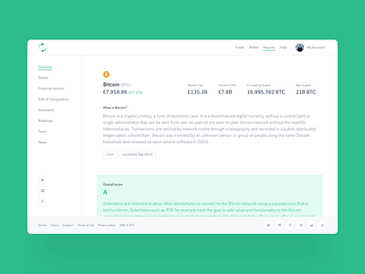 Lightswap Reports coin crypto currency exchange finance graph green lightswap reports simple trade wallet