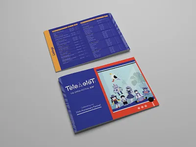 Tete a Tete, Opera Festival Brochure adobeillustator applepencil brochure brochure design character design illustration ipad pro layout music procreate