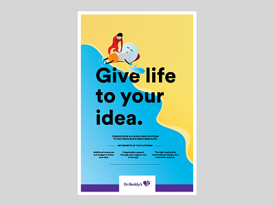 DRL Poster 1 design digital art flat color graphic design health care illustration minimal poster poster art poster design