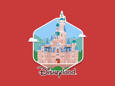 disneyland disneyland illustration