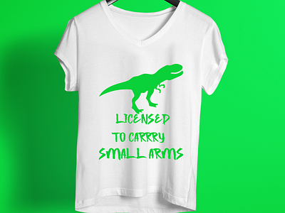 Licensed To Carry Small Arms T Shirt Design 99 designs amazon cartoon design famous design summer t shirt unique design