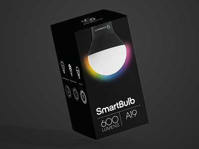LUMENTY bulb efficiency light lumens lumenty package design smartbulb