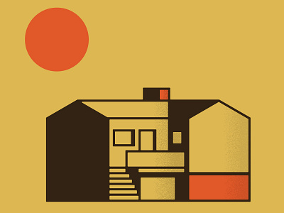 House architecture building dimension home house house illustration icon perspective vector