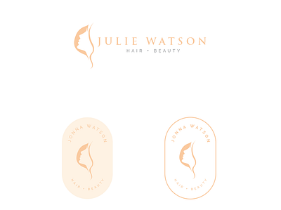 Beauty Salon Logo beauty salon logo branding busines card design feminine feminine logo logo photography photography logo rose gold typography