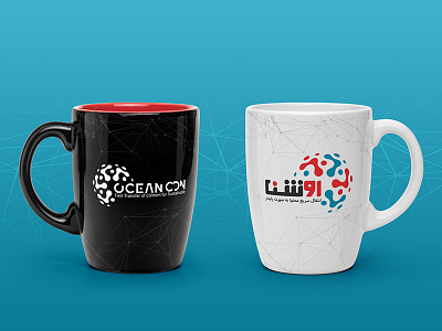 Ocean CDN Logo Design branding design identity interface logo typography