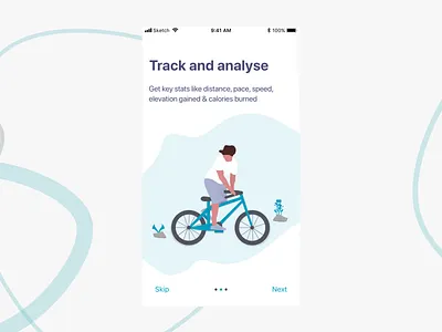 Workout App Onboarding application graphicdesign interfacedesign mobileappdesign mobiledesign onboarding sketch ui uidesign userexperience userinterface ux uxdesign