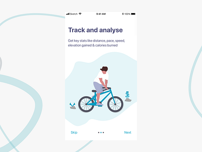 Workout App Onboarding application graphicdesign interfacedesign mobileappdesign mobiledesign onboarding sketch ui uidesign userexperience userinterface ux uxdesign