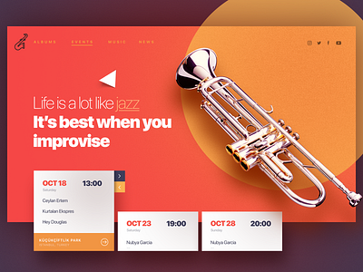 Jazz behance clean creative design designinspiration interface jazz minimalism simplicity socialmedia ui uiinspiration uitrends userexperience ux uxdesign web webdesign websesigner website