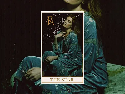 Flo Tarot -- The Star artist florence and the machine florence welch music tarot tarot cards