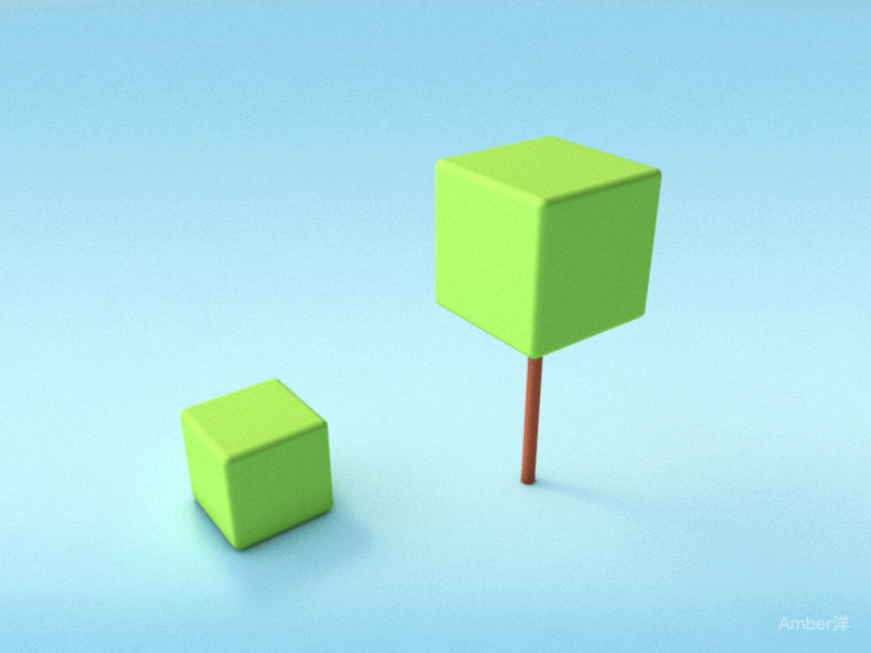 Tree animation 2.5d animation