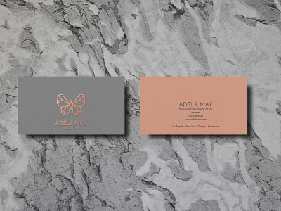 Adela May business card