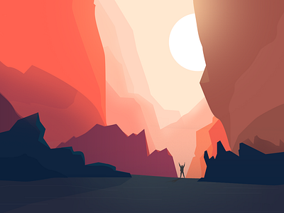 Explore design illustration