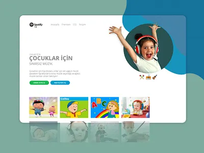 Spotify Child child child music child theme main page music song songs spotify