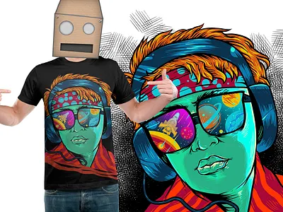 80's 80s 80s style artwork design illustration popart tees tshirt design