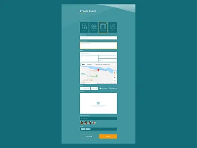 Event Form figma form design form elements